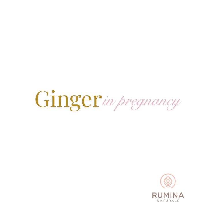 The GINGER difference - a game changer for nausea in pregnancy.